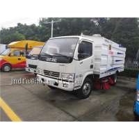 High efficiency Cheaper price 4*2 Runway Street Road Highway Sweeping Cleaning truck